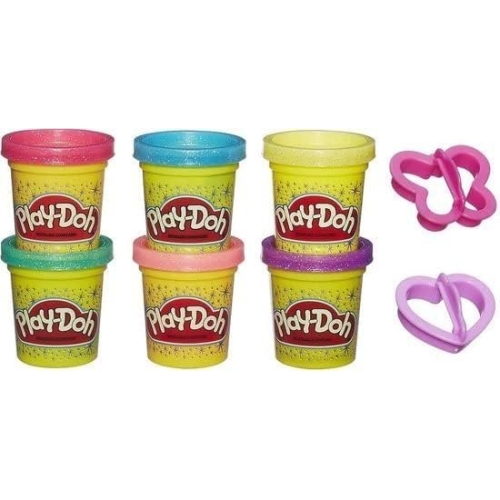 Play-Doh Sparkle Collection with 6 Non-Toxic Colours - Image 2