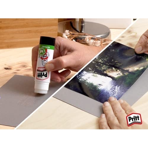Pritt Glue Stick, Safe & Child-Friendly Craft Glue for Arts & Crafts Activities, Strong-Hold adhesive for School & Office Supplies, 1x43g Pritt Stick, white - Image 5