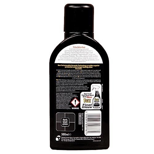 T-Cut 3 in 1 Color Fast Paintwork Restorer Car Polish, Black, 500 ml - Image 7