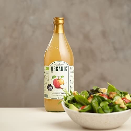Eat Wholesome Organic Raw Apple Cider Vinegar Unfiltered with The Mother, in Box, 1 l (Pack of 1) - Image 8