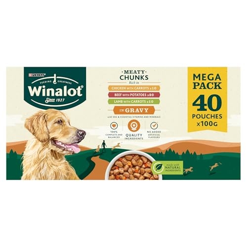 Winalot Dog Food Mixed in Gravy, 40 x 100g (Packaging may vary) - Image 11