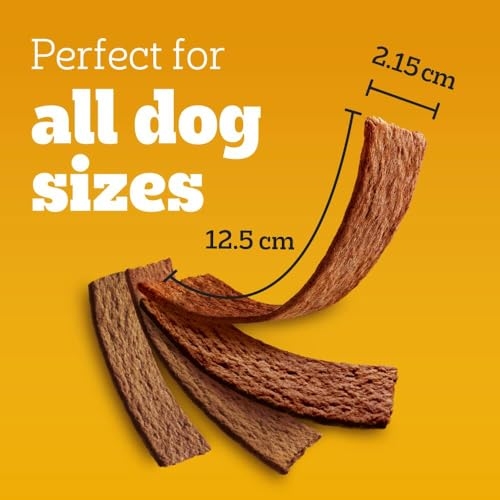 Pedigree Schmackos Mega Pack 110 Strips Snacks, Dog Treat Multipack with Beef, Lamb and Poultry Flavours, 790 g (Pack of 1) - Image 11