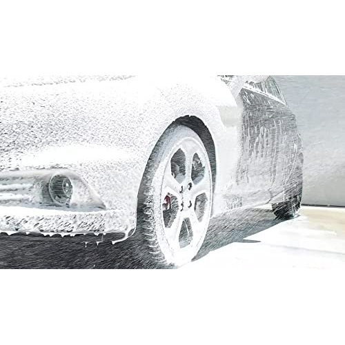 Turtle Wax Cherry Snow Foam 53111 - Thick, Rich Car Shampoo & Wash Removes Road Film, Grease, Oil & Dirt – Streak Free Formula Safe for All Paint, Tires, Wheels & Trim - 5L, Pack of 1 - Image 3