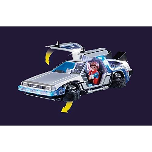 Playmobil 70317 Back to the Future DeLorean, for Back to the Future fans, Collector's Item for Car Enthusiasts, Fun Imaginative Role-Play, Playset Suitable for Children Ages 6+ - Image 8