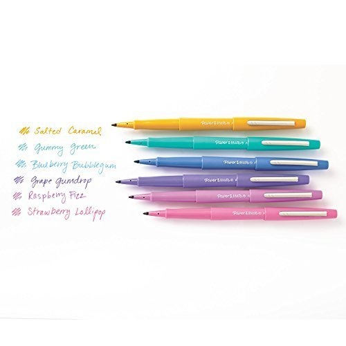 Paper Mate Flair Felt Tip Pens | Medium Tip (0.7 mm) | Candy POP Colours | 6 Count - Image 21