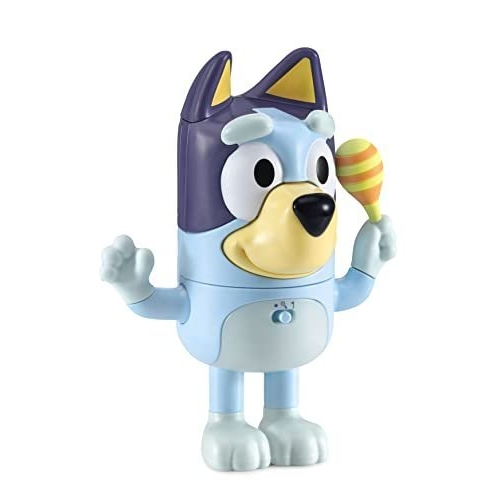 VTech Shake It Bluey, Official Character, Interactive Toddler Toy with Music, Sounds and Phrases from the TV show, Educational Learning Gift for Kids 3, 4, 5 + Years, English Version - Image 8