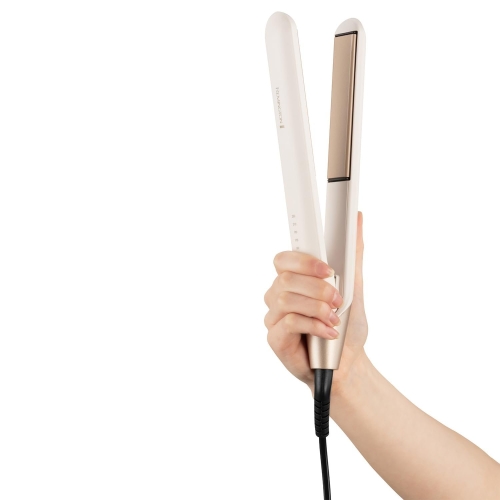 Remington Shea Soft Hair Straightener - 110mm floating coated plates, releases Micro-Conditioners to promote hairs natural shine, Digital control with 5 settings from 150-230°C,Storage pouch, S4740 - Image 4