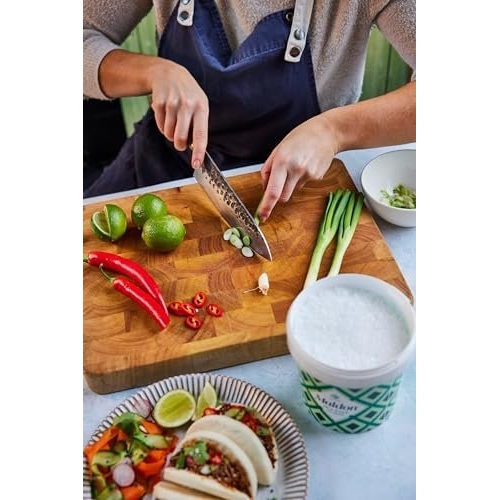 Maldon - Sea Salt Flakes, Unique Pyramid Shaped Salt Flakes, Perfect for a Wide Range of Dishes, Hand-Harvested for Four Generations, 570g Tub - Image 8