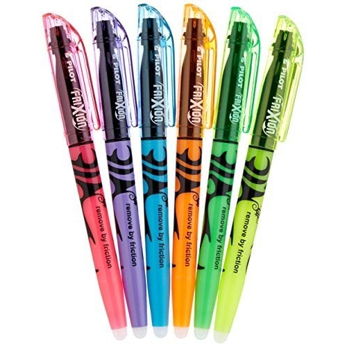 Pilot Frixion Light Erasable Highlighter Pens, Yellow, Set of 6 - Image 5