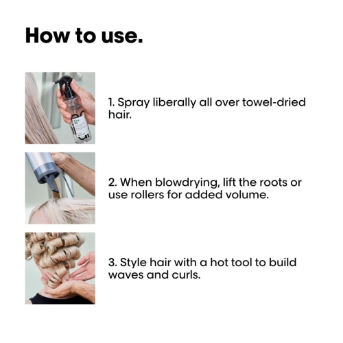 L'Oréal Professionnel TECNI.ART Pli Heat Activated Styling Spray, For Long-lasting Body and Bounce, 190 ml - Image 2