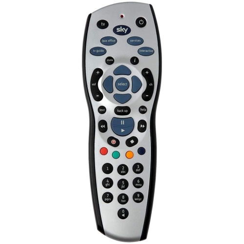 Original Sky+ HD remote – Duracell Batteries Included – Compatible with Sky+ HD digibox – Official Sky Branded Retail Packaging - SKY120,silver