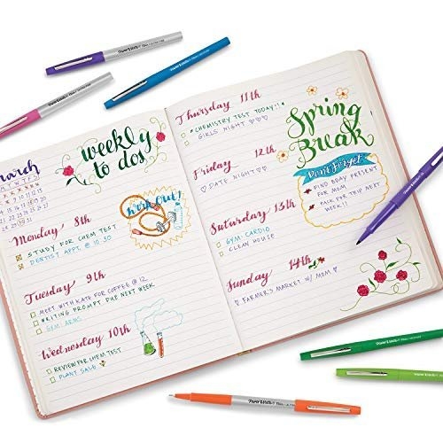 Paper Mate Flair Felt Tip Pens | Medium Tip (0.7 mm) | Candy POP Colours | 6 Count - Image 17