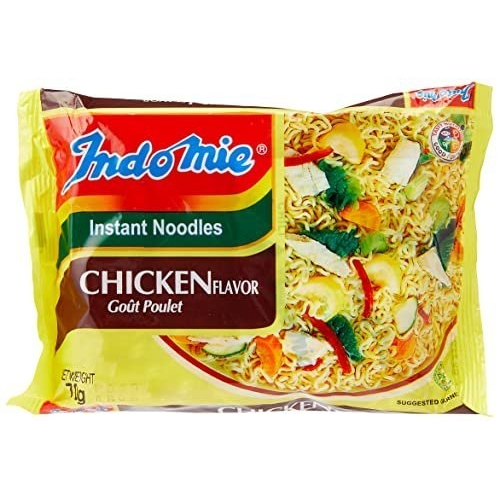 Indomie Chicken Noodles from Nigeria, 70 g, Pack of 40 (Packaging May Vary)