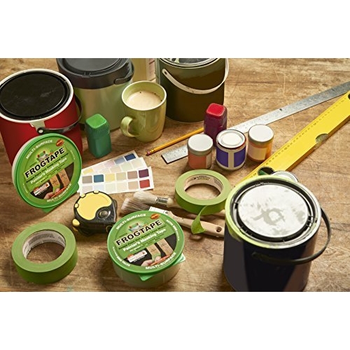 Frog Tape Green Multi Surface Painters Masking Tape, Indoor Painting and Decorating For Sharp Lines and No Paint Bleed 36mm X 41.1m - Image 4