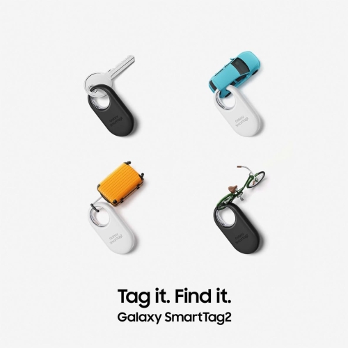 Samsung Galaxy SmartTag2 Bluetooth Tracker (1 Pack), Compass View AR, Find Lost Mode, Black - Image 3