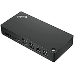 LENOVO - OPTION MOBILE THINKPAD UNIVERSAL USB-C DOCK - UK black