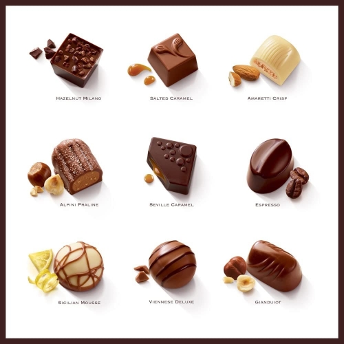 Thorntons Continental Dark Chocolate Gift, Perfect for Sharing, Gifts for Women and Men, Unique Flavours Milk, White, Dark Chocolate, 264g - Image 7