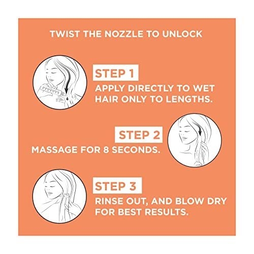 L'Oréal Paris Wonder Water, Liquid Hair Conditioner by Elvive Dream Lengths, 8 Second Hair Treatment for Long Damaged Hair with Lamellar Technology, 200 ml - Image 3