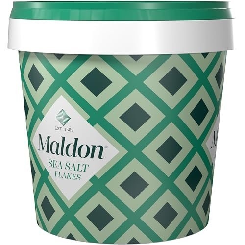 Maldon - Sea Salt Flakes, Unique Pyramid Shaped Salt Flakes, Perfect for a Wide Range of Dishes, Hand-Harvested for Four Generations, 570g Tub - Image 13