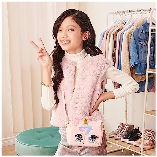 Purse Pets, Glamicorn Unicorn Interactive Purse Pet with Over 25 Sounds and Reactions, Kids Toys for Girls Ages 5 and up - Image 3