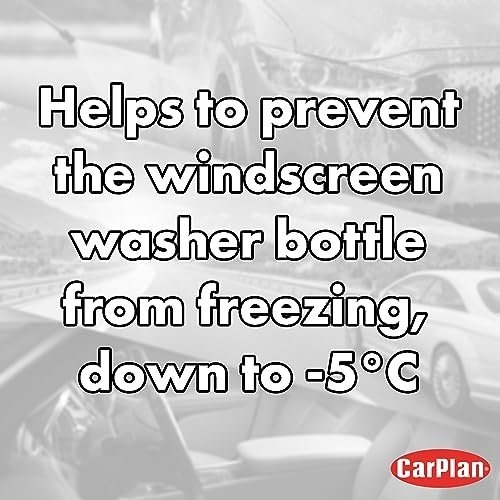 CarPlan All Seasons Ready Mixed Screen Wash, Removes Dirt, Grime, Prevents Freezing, 5 Litres - Image 3
