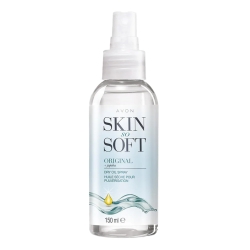 Avon Skin So Soft Dry Oil Spray 150ml | Locks in Moisture | Formulated with Jojoba Oil and Vitamin E | Quick Dry Formula | Cruelty Free,Clear