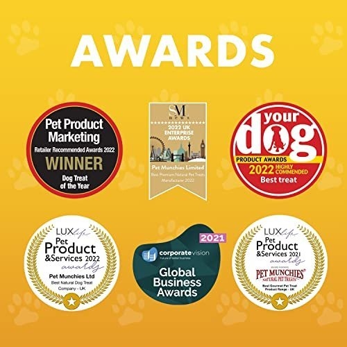 Pet Munchies Large Buffalo Dental Chew, Healthy, Natural and Long-Lasting Dog Treats, Grain Free and Low in Fat 90g - Image 3