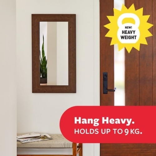 Command Picture Hanging Strips, White, X-Large, 10 Pairs (20 Strips) - For Pictures, Frames, Mirrors, Wall Decor - Damage Free Hanging - Image 6