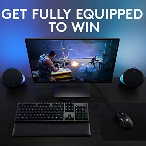 Logitech G G502 HERO High Performance Wired Gaming Mouse, HERO 25K Sensor, 25,600 DPI, RGB, Adjustable Weights, 11 Programmable Buttons, On-Board Memory, PC/Mac - Black - Image 4