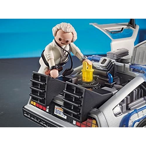 Playmobil 70317 Back to the Future DeLorean, for Back to the Future fans, Collector's Item for Car Enthusiasts, Fun Imaginative Role-Play, Playset Suitable for Children Ages 6+ - Image 3