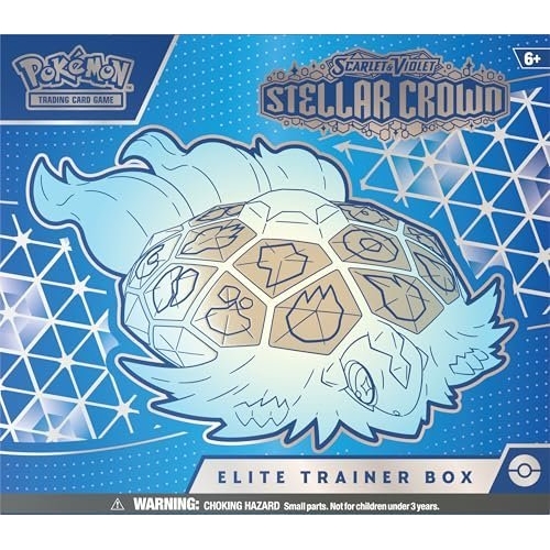 Pokémon TCG: Scarlet & Violet—Stellar Crown Elite Trainer Box (1 Full-Art Promo Card, 9 Boosters & Premium Accessories) - Image 11