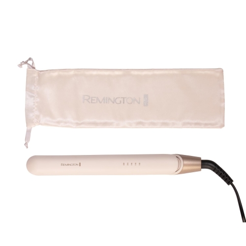 Remington Shea Soft Hair Straightener - 110mm floating coated plates, releases Micro-Conditioners to promote hairs natural shine, Digital control with 5 settings from 150-230°C,Storage pouch, S4740 - Image 3