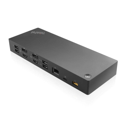 Lenovo 40AF0135UK ThinkPad Hybrid USB-C with USB-A Dock - Docking station - USB-C - GigE - 135 Watt - GB - for ThinkPad L480 L580 T480s X1 Yoga X280 - (Laptops > Laptop Docking Stations) - Image 8