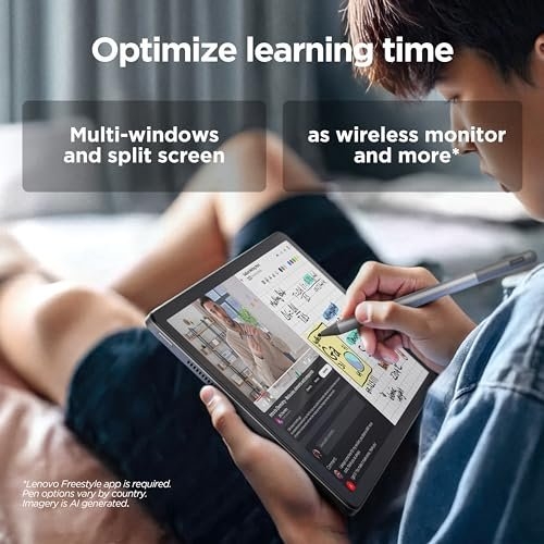 Lenovo Tab M11 Android Tablet | 11 Inch Full HD 1200p | 128 GB | Lenovo Tab Pen | WiFi | 4 GB RAM | Luna Grey | Designed for Portable Entertainment - Image 8