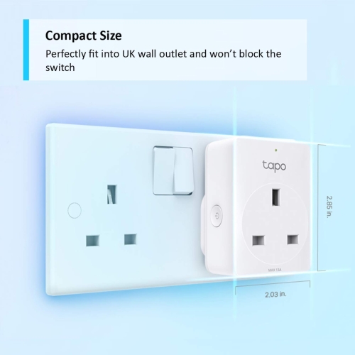 Tapo P100 (2-Pack) Smart Plug, Wi-Fi Plug, App Remote Control, Alexa Plug, Voice Control with Alexa & Google, Away Mode, Scheduling & Timer, Device Sharing, Easy Set Up, Multiple Safety Guarantees - Image 8