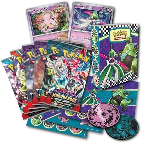 Pokémon TCG: Collector Chest – Scream Tail & Iron Valiant (2 Foil Promo Cards, 6 Booster Packs & More) - Image 8