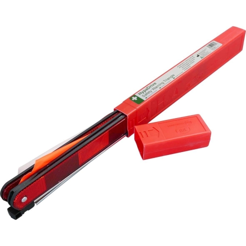 Safety First Aid Group Q4232 Safety Warning Triangle for Roadside Breakdowns Foldable Wind Tested with Case - Image 4
