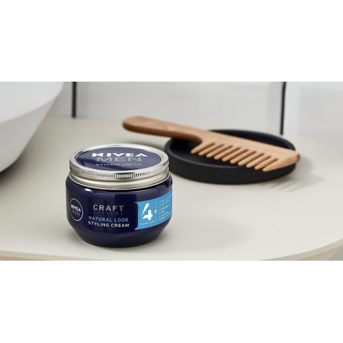 Nivea Men Styling Cream (1x150ml) pack of 1, Hair Cream for Malleable Hold without Hardening, Flexible Hair Gel for a Natural Look Parent - Image 3