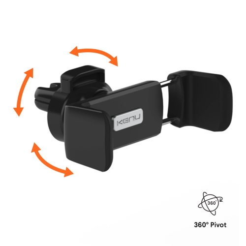 Kenu Airframe Ultra with Insta-Grip tech | Universal Smartphone Car Vent Mount Holder for All iPhone, Android, Pixel, Samsung, LG, Huawei, Xiaomi, Oppo, OnePlus, Black, Large to XL Phones - Image 3