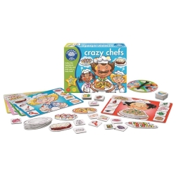 Orchard Toys Crazy Chefs Game, Educational Matching and Memory Game for Children Age 3-6, Perfect for Kids, Family Game, Gift