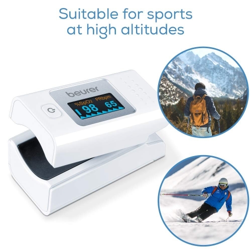 Beurer PO35 Pulse Oximeter, Determination of Heart Rate and Arterial Oxygen Saturation for Those with Medical Conditions - Image 5