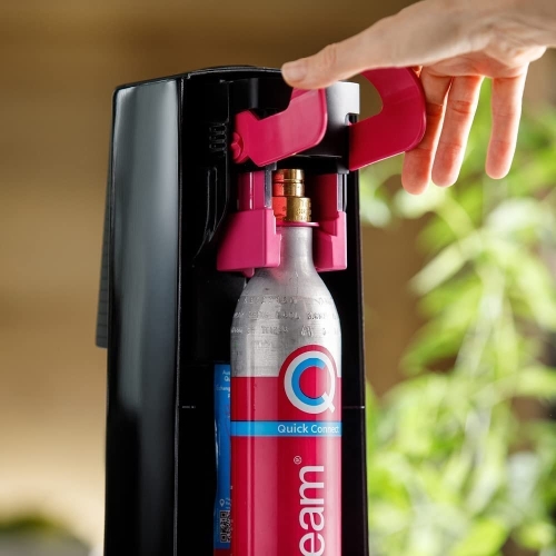 SodaStream 60 Litre Spare Gas Cylinder for Sparkling Water Maker, CO2 Cylinder for Making Fizzy Carbonated Water at Home, (Quick Connect, Pink Gas Compatible with Terra, Art, Duo, Gaia, E-Terra) - Image 4