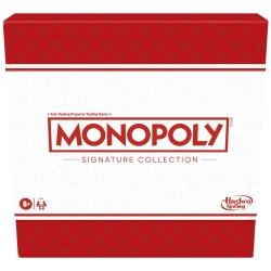 Monopoly Signature Collection Family Board Game for 2 to 6 Players, Premium Packaging and Components, Game for Ages 8+