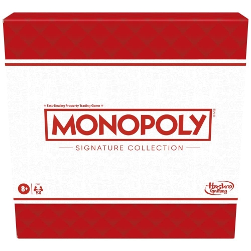 Monopoly Signature Collection Family Board Game for 2 to 6 Players, Premium Packaging and Components, Game for Ages 8+