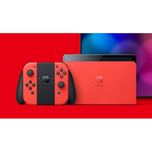 Nintendo Switch (OLED Model) Mario Red Edition - Image 4