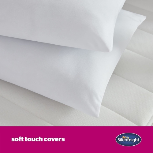 Silentnight Ultrabounce Pillows 2 Pack – Soft Medium Support Comfortable Bouncy Pillows for Stomach, Back and Side Sleepers – Machine Washable and Hypoallergenic Bed Pillows – Pack of 2 - Image 6