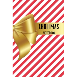 Stylish Glossy Gold Ribbon Notebook: Stylish. Perfect For Seasonal Notes And Gifting