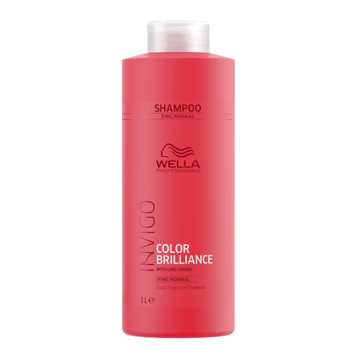 Wella Professionals Invigo Color Brilliance Professional Hair Care, Colour Protection for Fine/Normal Hair, Vibrant Hair Colour, Shampoo 1L