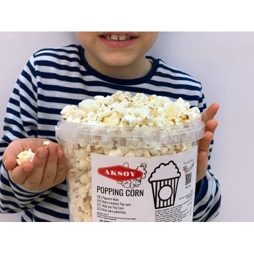 AKSOY 1KG Popping Corn Kernels - Popcorn Seeds || Stove-top & Microwave Popcorn & Air Popper Friendly Popcorn || New seasonings Corn, New harvested || 1KG … - Image 4