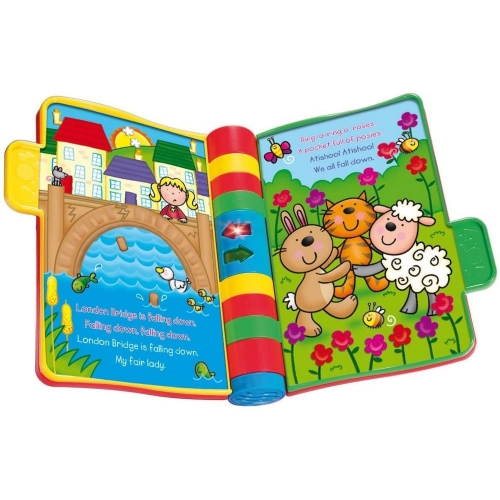 VTech Baby Nursery Rhymes Book, Light Up, Interactive, Musical Baby Book with Sounds and Phrases, Suitable for Babies from 6 Months+, English Version - Image 9